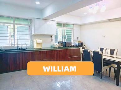 SALE Bukit Dumbar Villa Townhouse Jelutong Renovated 5 Car Park