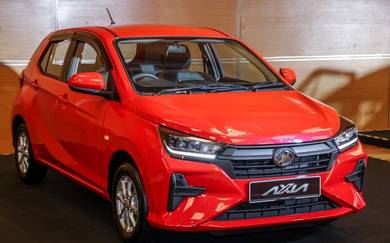 Perodua AXIA X FAST CAR
