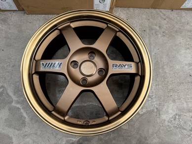 Rim baru 16x7jj volk rays te37 myvi city vios alza