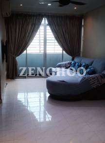 Relau Indah Relau Bukit Jambul Middle Floor Freehold For Sale