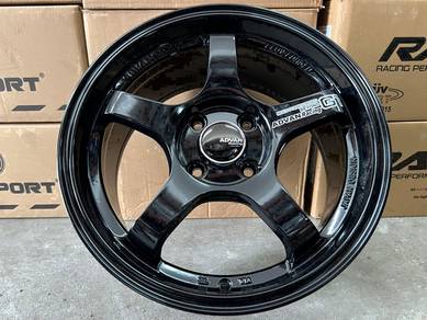 New rim 16x7jj advan racing GT thai myvi vios alza