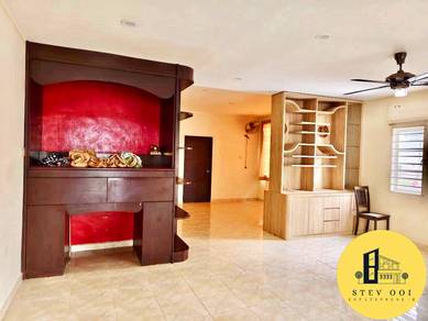 taman sukun double sty intermediate coner unit/bukit minyak/alma