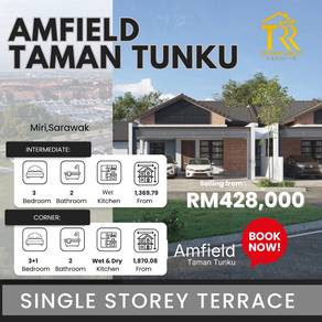 Brand New Single Storey Terrace House in Taman Tunku Taman Jelita Miri