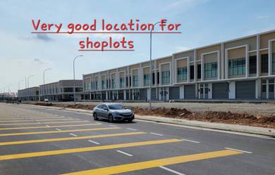 Freehold 2 Storey Shop (Main Road) - Bandar Botani Parkland Jasin