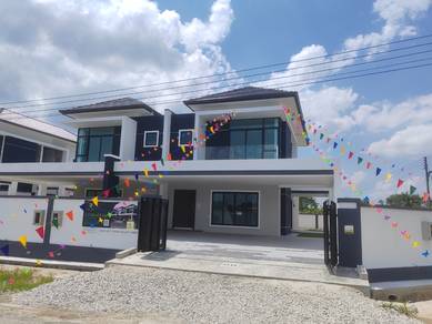 Stapok Double Storey Semi Detached House in Kuching