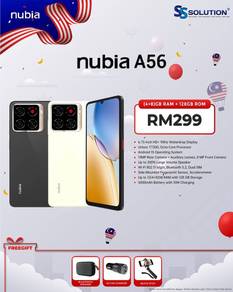 [NEW] NUBIA A56 (4+8)gb RAM + 128gb ROM