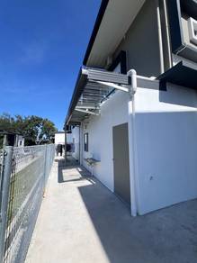 Landed house@Taman Bukit Sepanggar (4R3B-Partially Furnished) For Rent