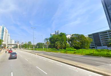 Jalan Ampang Commercial Land Freehold towards KL City MRR2 mainroad