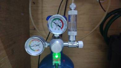 CO2 tank 2kg with solenoid
