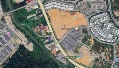 1 Acre + 0.5 Acre for Petrol Station Land, Commercial in Sungai Buloh