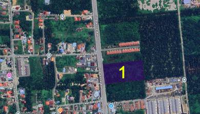 5 Acre Freehold Non Bumi Building Land Prime Mainroad In Meru, Klang