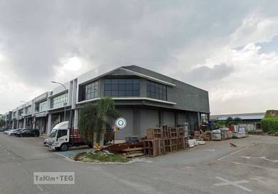Sungai Puloh Klang 1.5 Storey Corner Factory Warehouse Freehold