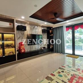 Iconic Skies Villa 3.5 Storey Relau Private Garage Renovated For Sale