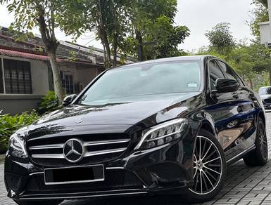 BLACK⭐Mercedes BENZ C200 1.5 FACELIFT LOCAL 2019