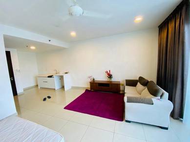 Trefoil Setia alam ( furnished studio + parking )
