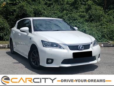 Lexus CT200 1.8 h F-SPORT 1Y-WARANTY TRUE YR