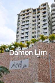 Asia Height 3 bedrooms Fully Furnish 1 Car park at Farlim Ayer Itam