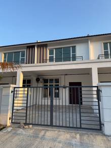 2 storey terraced house jasin scientex bestari partially furnish ready