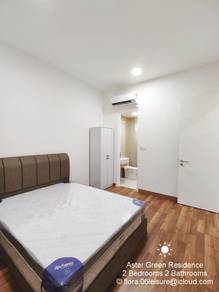 Aster Green Condo 750sf 2R2B Fully Furnish Sri petaling NSK MRT Kuchai