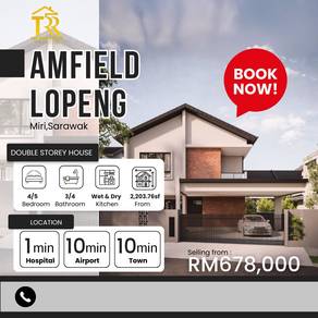 Lopeng New Double-Storey Semi-Detached and Terrace homes