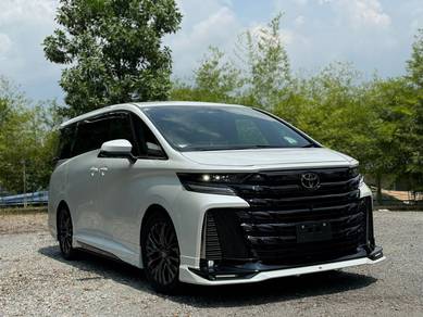 TOYOTA VELLFIRE 2.4T Z GR 5A SideStep BLACK