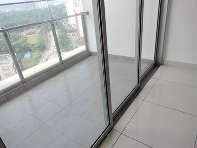 Anggun Lumayan 3room partial furnished cheap price new condo