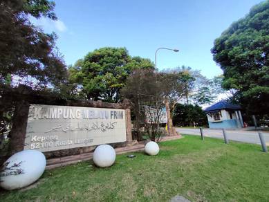 Tanah Kediaman Lot Banglo  Kampung Melayu FRIM Kepong Kuala Lumpur