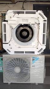 2hp daikin r32 2024 tahun cassatte aircond M736