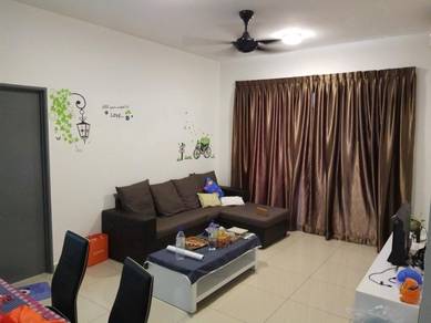 Full Loan / Cash Out / The Aliff Residence @ Tampoi /  2+1 Bed / Gated