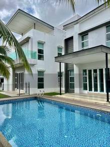 For Rent 2 Storey Bungalow with Pool East Ledang @ Melody Park