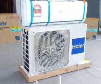 1hp Haier R32 aircond baru free pasang M768