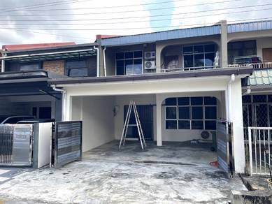 2 storey terrace house w/ automated gate, sunny hill, 3rd mile kuching