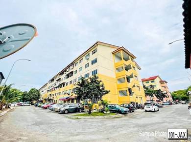 BELOW MARKET LOW COST FLAT Aman Perdanan Klang 650sf 3R2B Tenanted FH