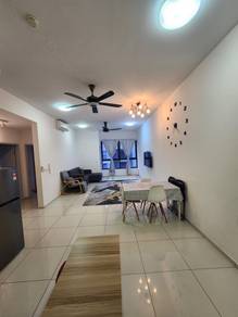 Fully Furnish WIfi Internet D'sara Sentral 3 bedroom Sungai Buloh Rent
