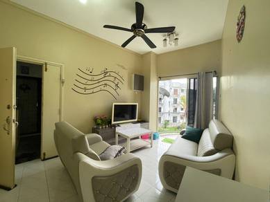 Nice View Fully Furnished Apartment Pangsapuri Sri Johor Semabok