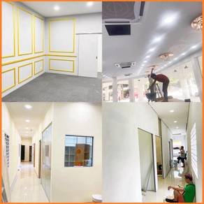 Renovation Partition Wall Plaster Ceilings Glass