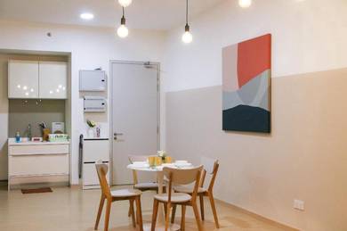 Best Deal - Studio near MRT - Reno Mid Floor 11min to Sunway Giza SEGI