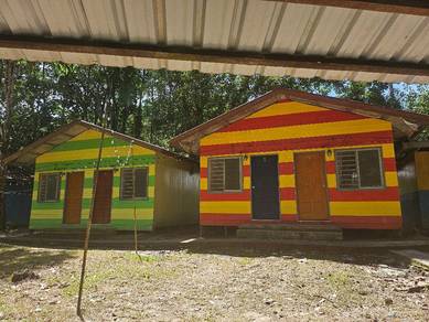 Babagon riverside camping and lodge in Penampang