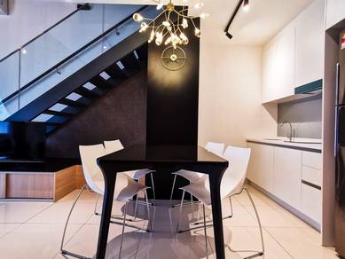 Ekocheras Serviced Apartment Taman Mutiara KL Mrt Station Balcony