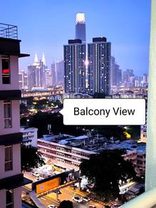 Opposite Sunway velocity warisan cityview fully furnished with aircond