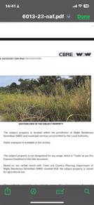 Mantin / Nilai Seremban land