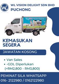 Vansales Driver - Klang Valley Area only