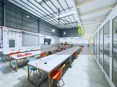 Corner Semi-D Factory with Fully Renovated Office @ Eco Biz Park 1