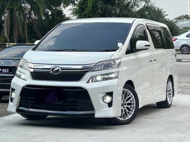 Toyota VELLFIRE 2.4 Z 8 seater FACELIFT (A)