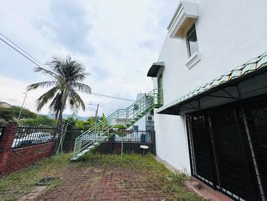 double storey terraced corner link house (bukit desa) kepong 4 carpark