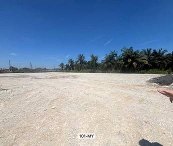 ZONING INDUSTRY FLAT LAND Telok Gong Port Klang 2 Acres With Fencing