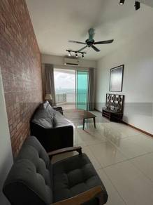 Fully Furnished& Renovated High Floor Unit with Large Built Up