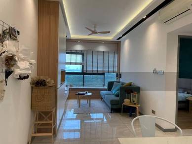 Fully Furnished & Renovated High Floor Unit with Private Lift