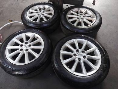 Rim 17 original TOYOTA ESTIMA Siap tayar