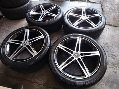 Rim 18 ORI MERCEDES CLA Siap tayar TOYO PROXES